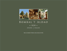 Tablet Screenshot of bombalyaldao.com.ar